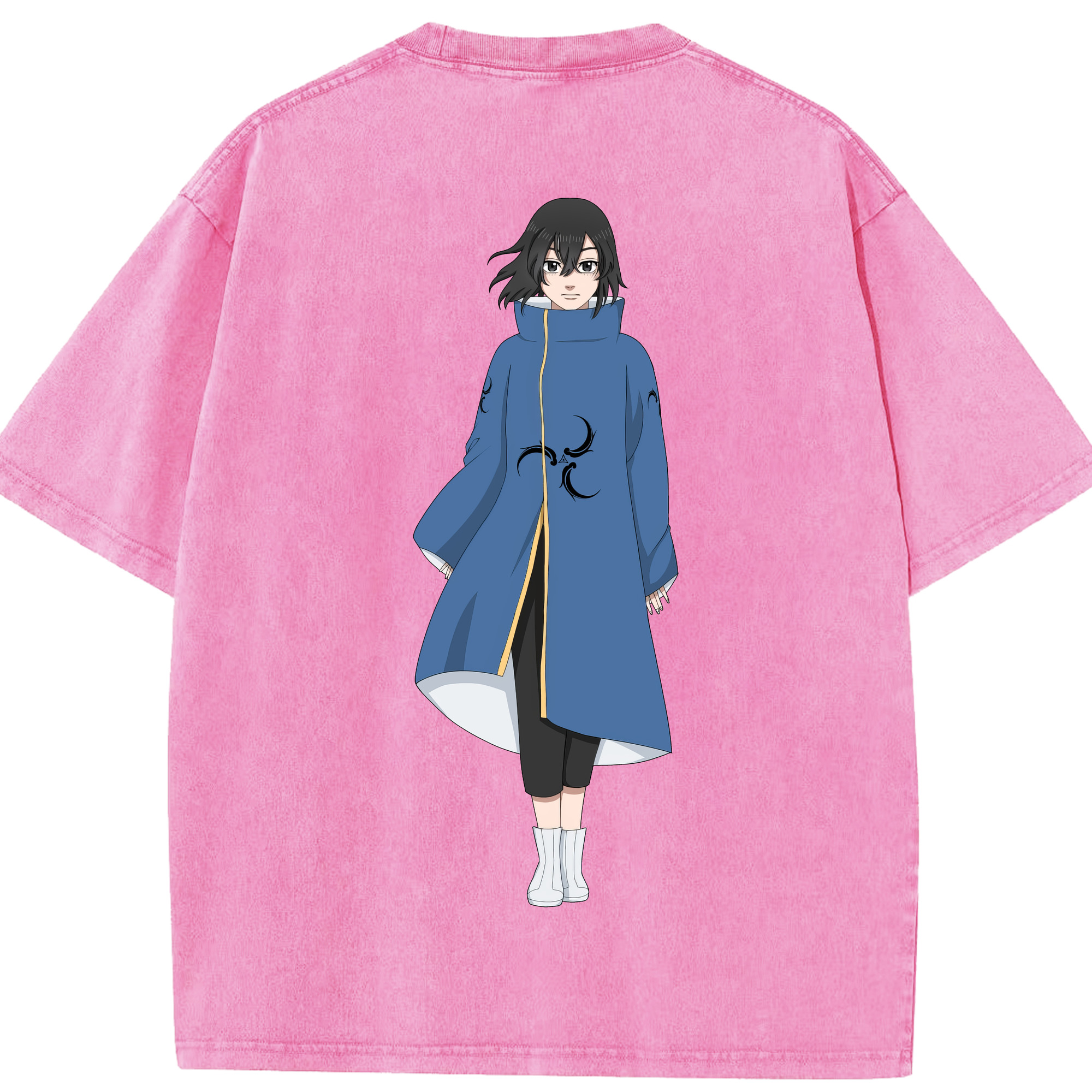 （画像用） 東京リベンジャーズ Tokyo Revengers 綿100% ヴィンテージ風 半袖Tシャツ（背面プリント）
